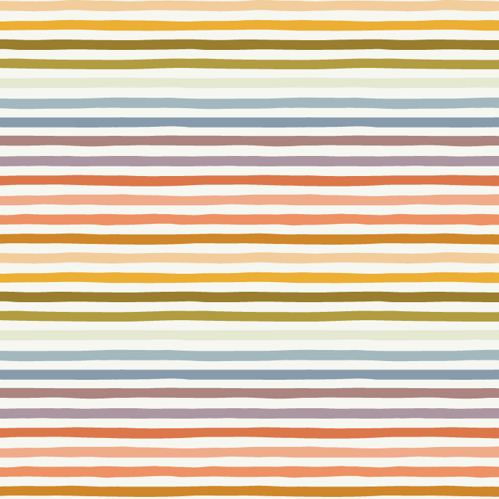 Rainbow stripes - Color explosion Lisa's Garden: July flowers collection by Atelier Danielle