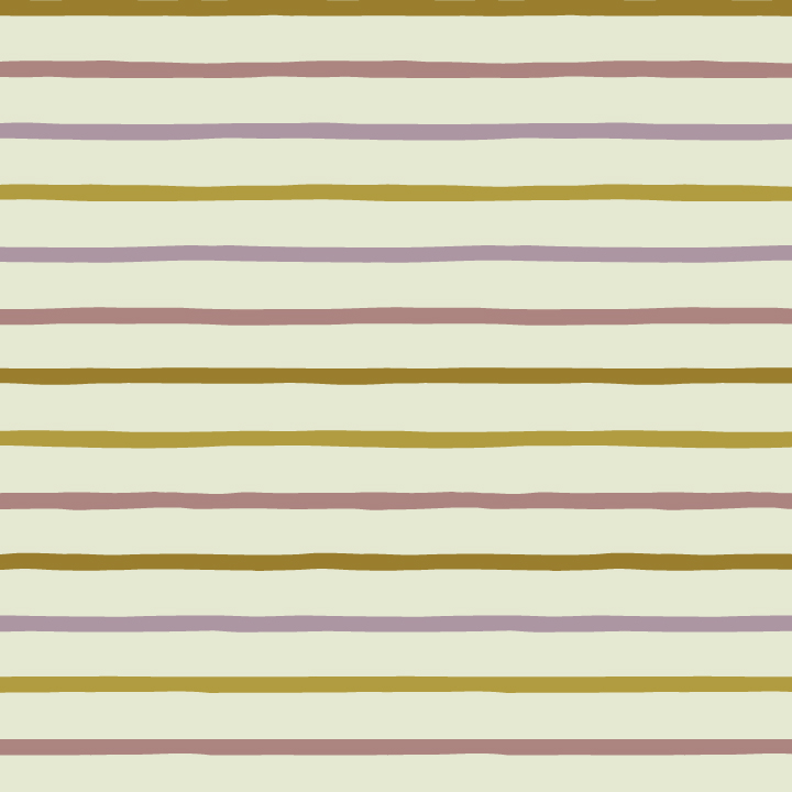 Rainbow stripes - Lavender Lisa's Garden: July flowers fabric collection by Atelier Danielle