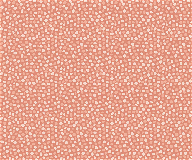 Dancing eggs in pastel red - Small