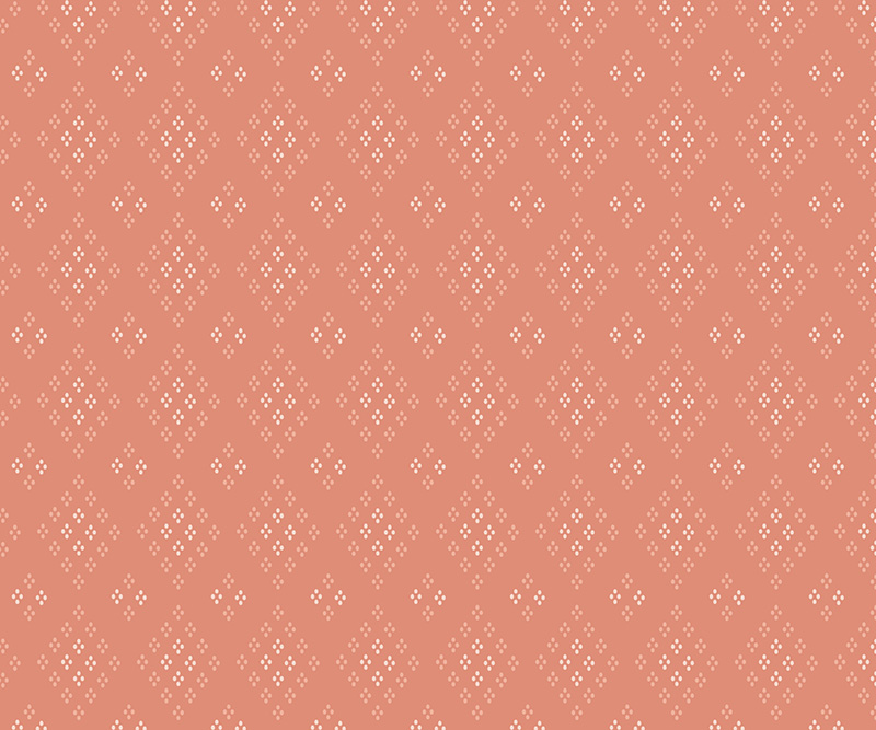 Easter lace in Pastel red - Medium