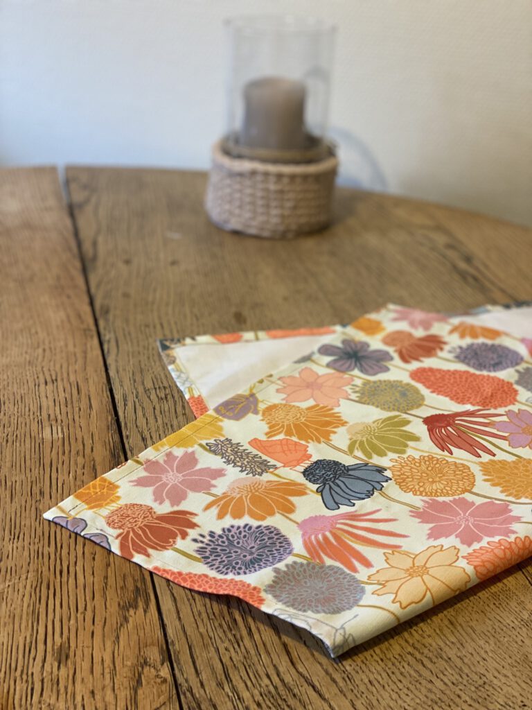 July Flowers kitchen towel by Atelier Danielle
