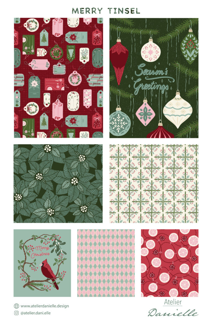 Merry Tinsel collection overview